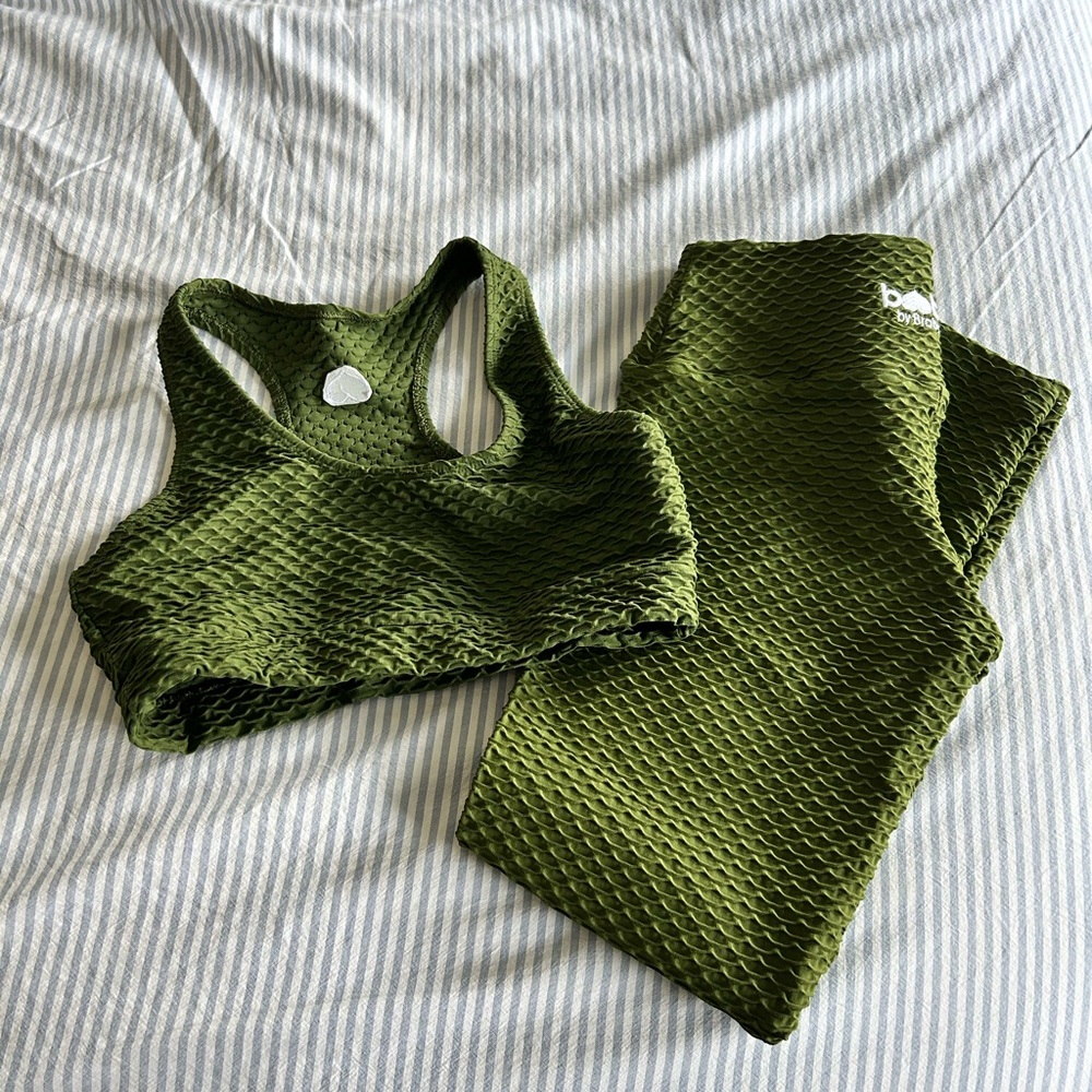 Booty by Brabants green workout set